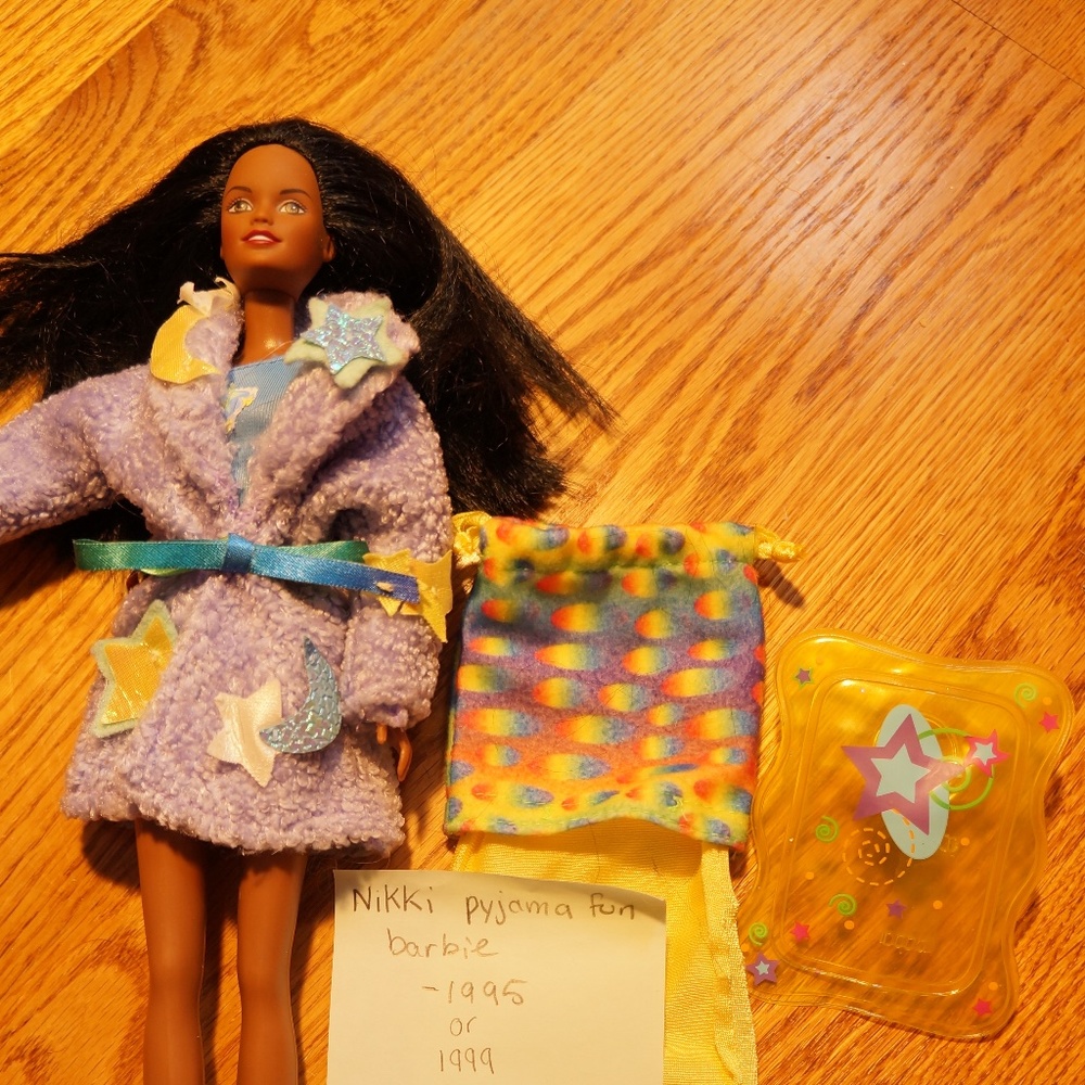 RARE/HARD TO COME BY Barbie -Nikki Pyjama Fun